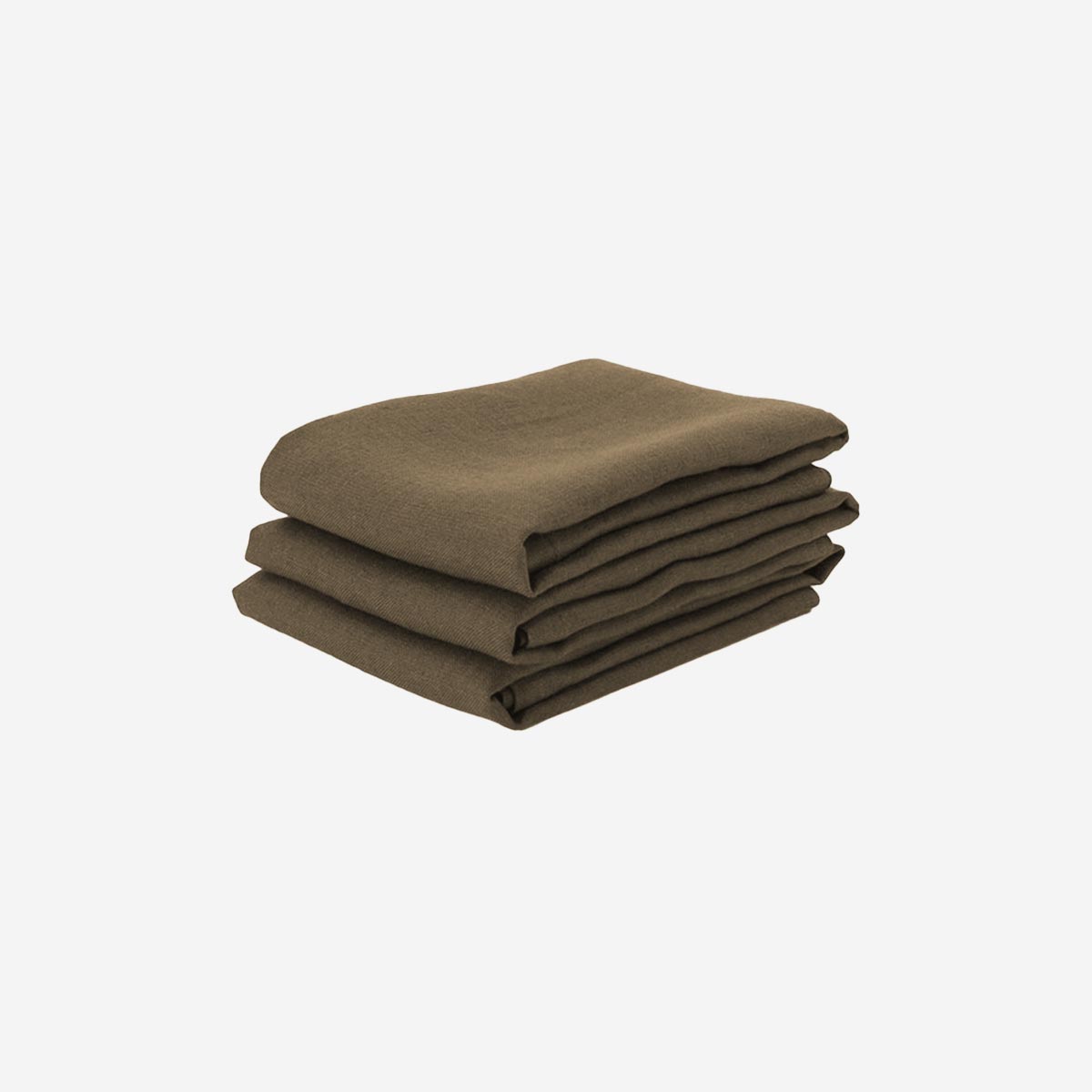 Dark Olive linneservett från Linneverket