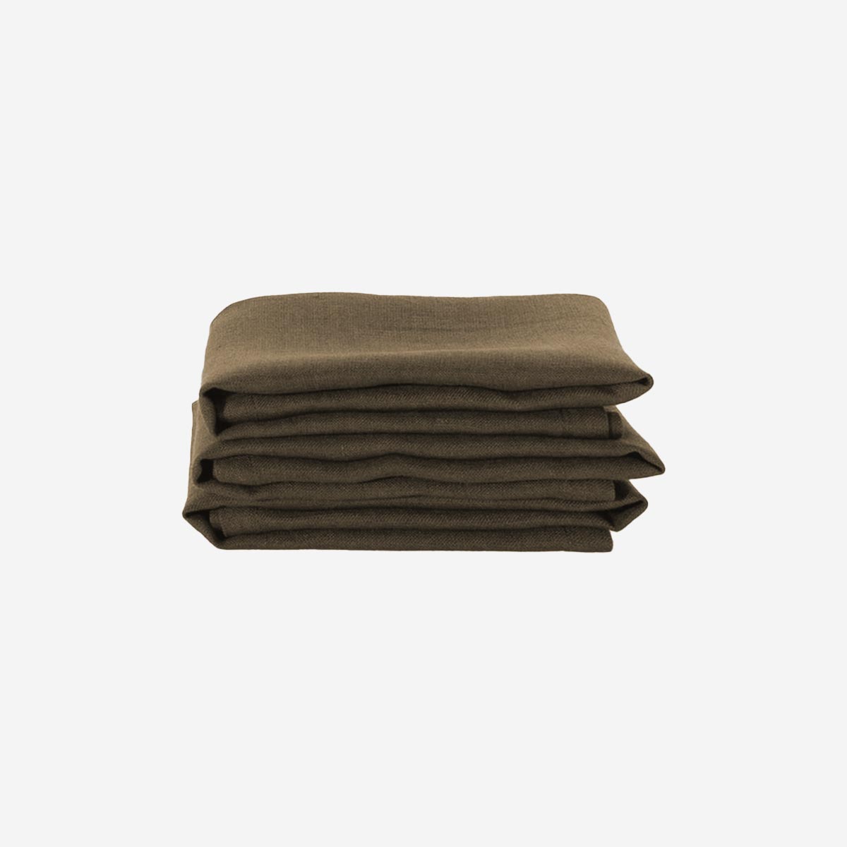Dark Olive linneservett från Linneverket