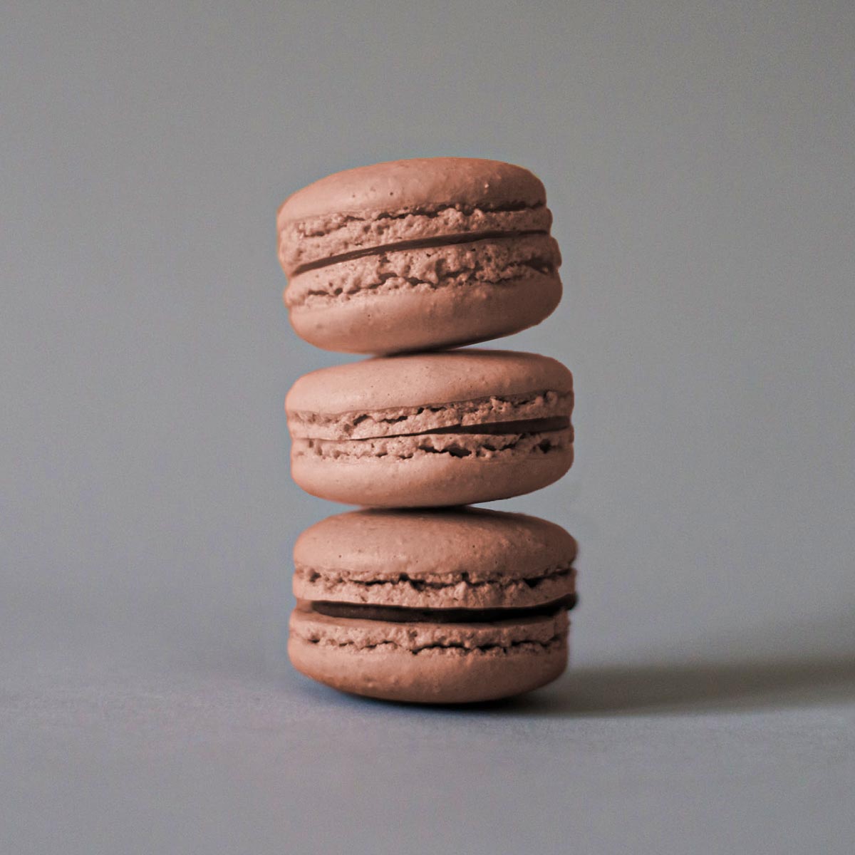 Linneservett Macaron
