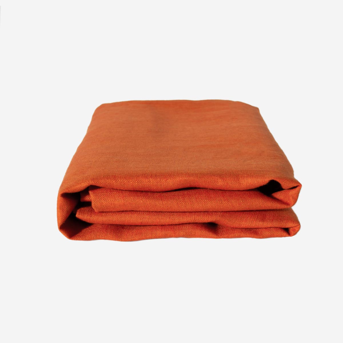 Orange linneduk från Linneverket