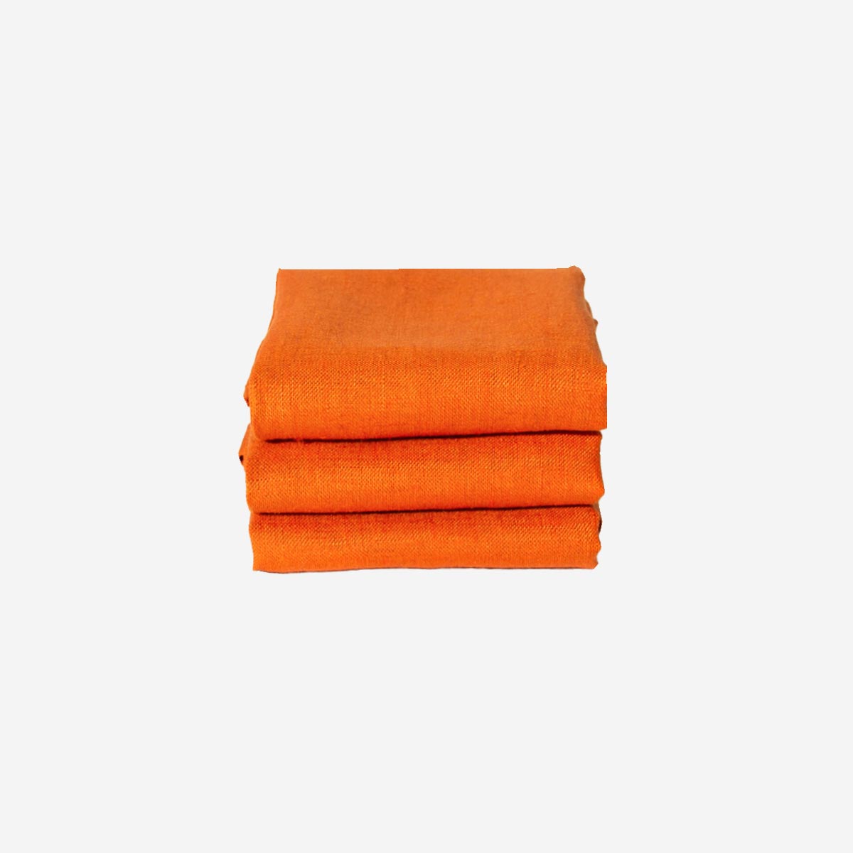 Orange linneservett från Linneverket
