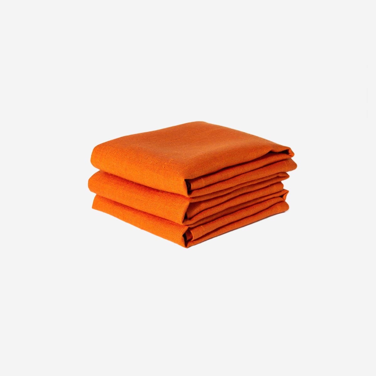 Orange linneservett från Linneverket