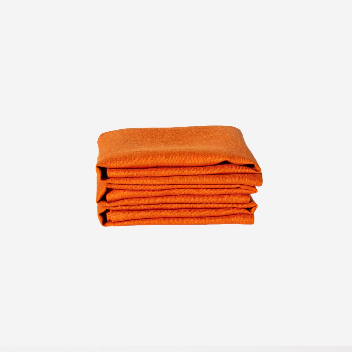 Orange linneservett från Linneverket